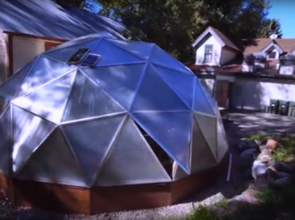 Farm to Table Geodesic Greenhouse