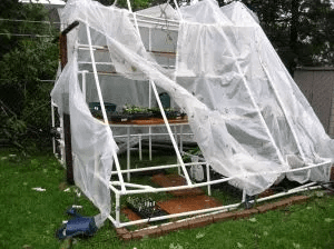 PVC DIY greenhouse