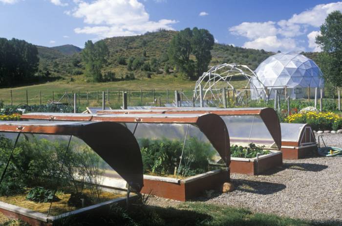 environmental research biodome at the windstar foundation in aspen co