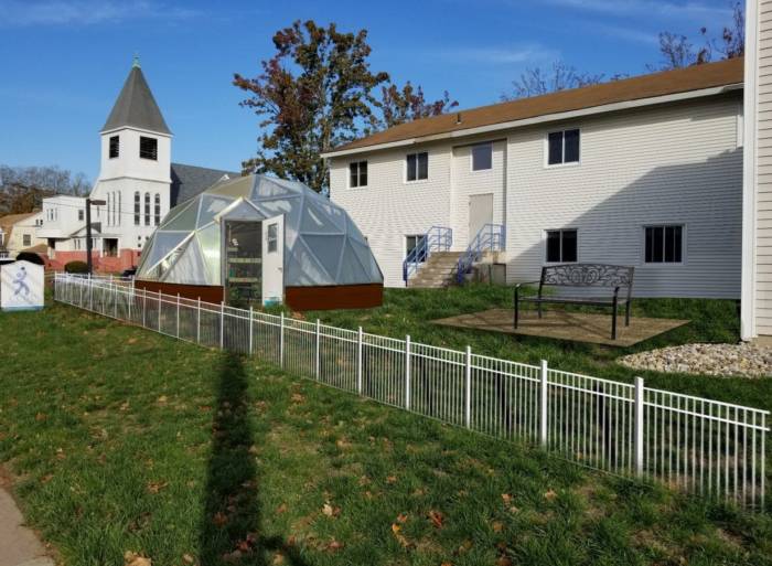 growing dome at child guidance clinic