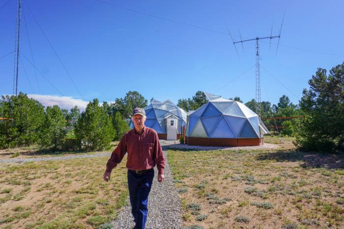 Bob Garwood and his Growing Dome greenhouses