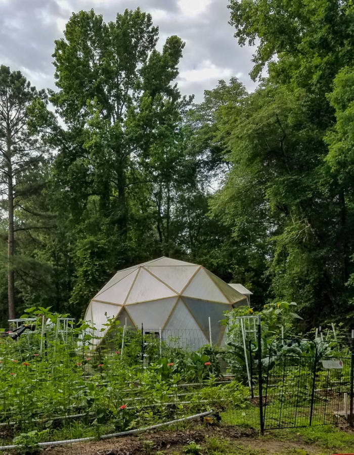 18' North Carolina Growing Dome Greenhouse