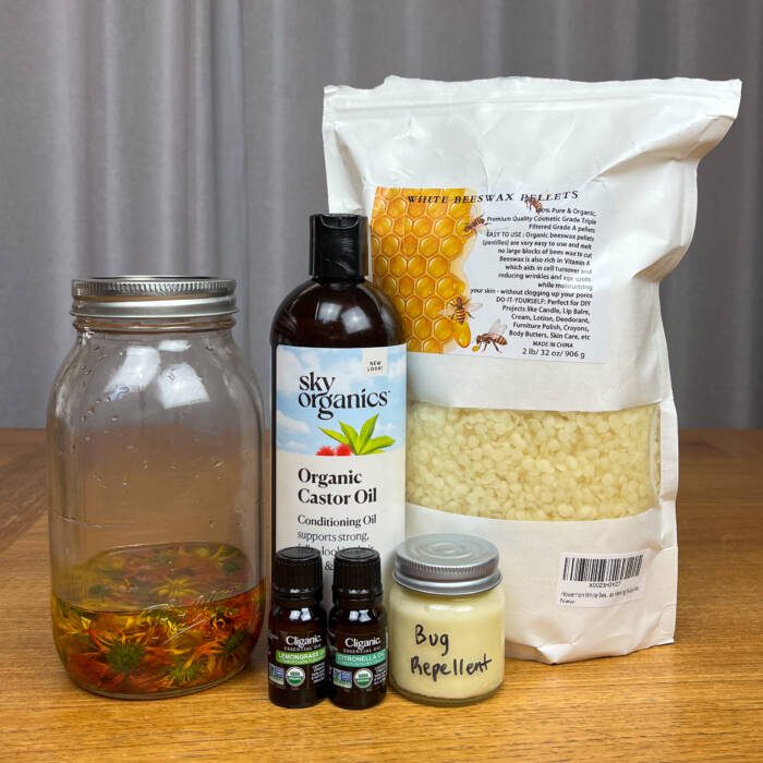 Homemade absolutely natural bug repellent